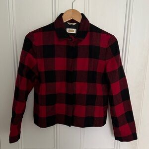 Talbots Buffalo Plaid Jacket